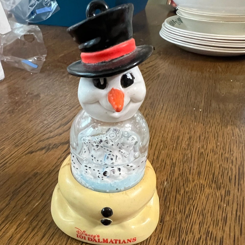 Disney’s 101 Dalmatians Snowman Ornament 1996